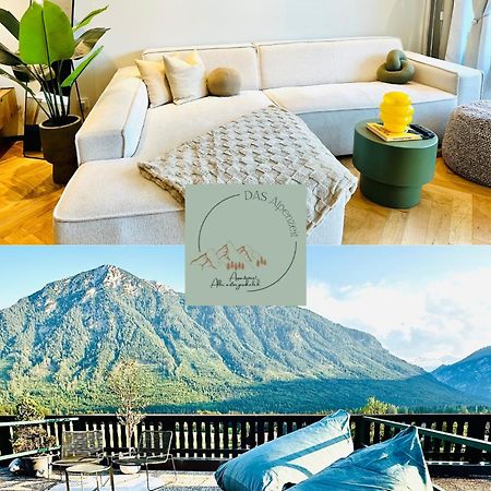 Das Alpenzeit Appartement Mit Just Private Terrasse (Adults Only) Bad Aussee Luaran gambar