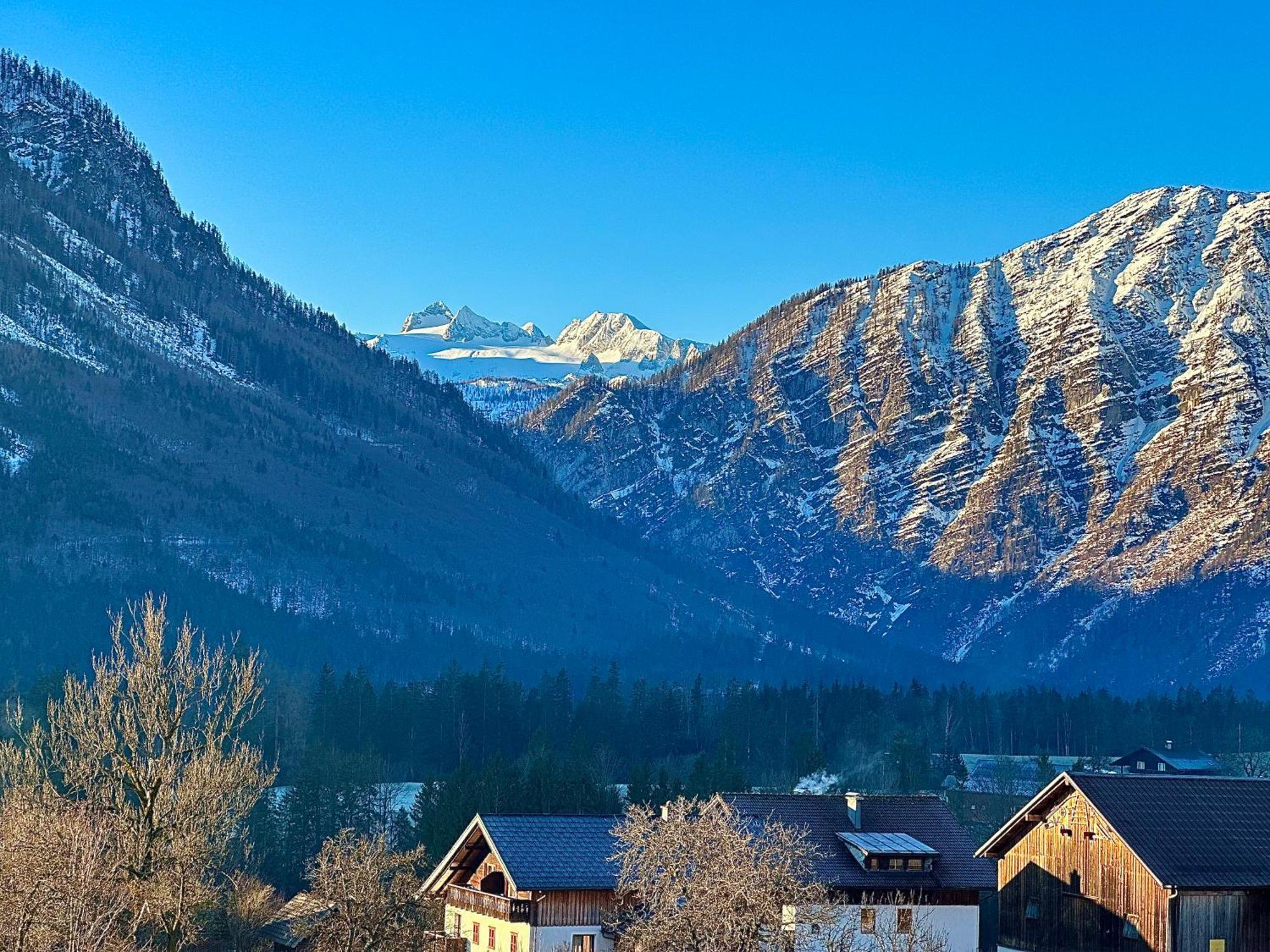 Das Alpenzeit Appartement Mit Just Private Terrasse (Adults Only) Bad Aussee Luaran gambar