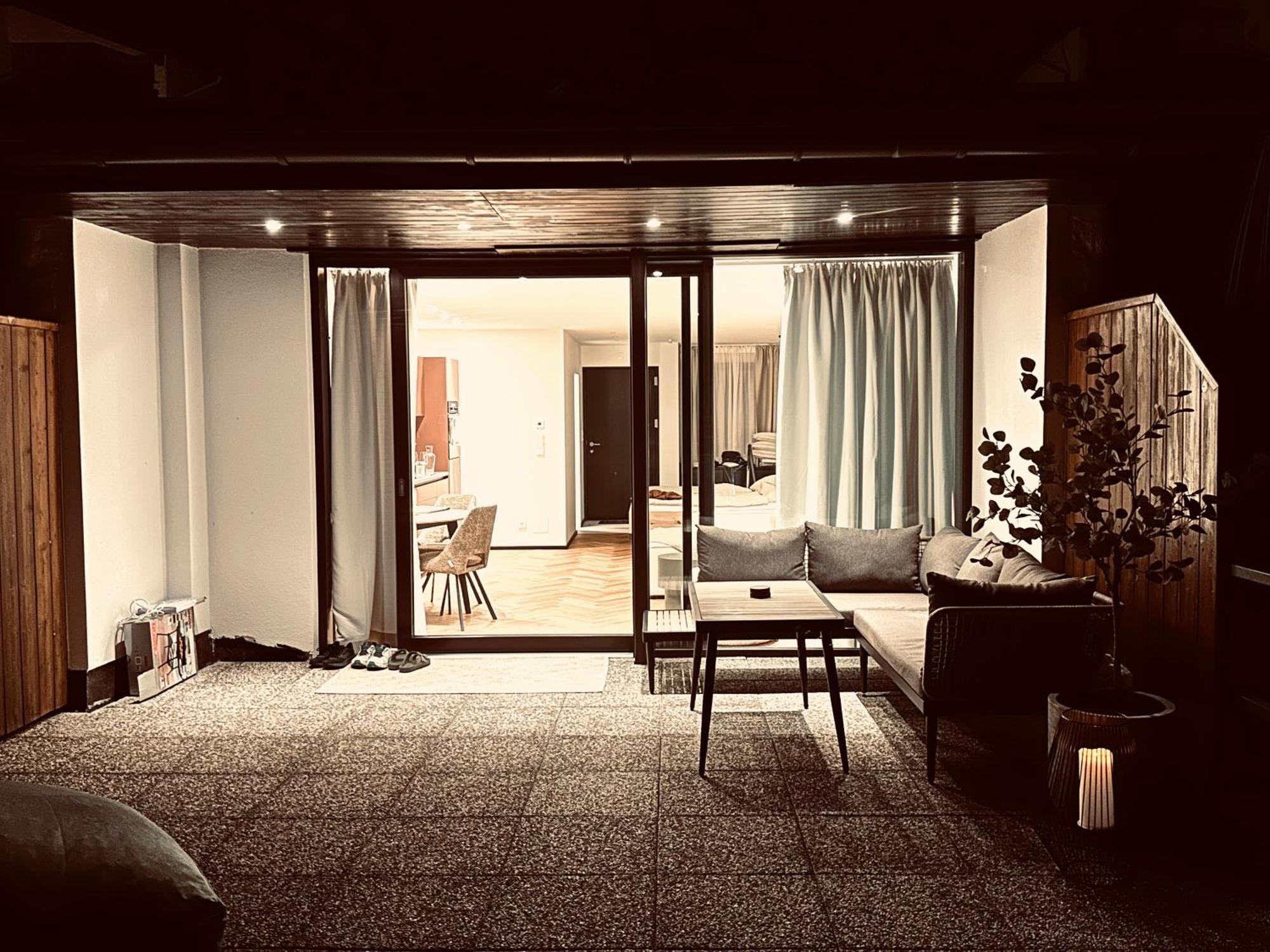 Das Alpenzeit Appartement Mit Just Private Terrasse (Adults Only) Bad Aussee Luaran gambar