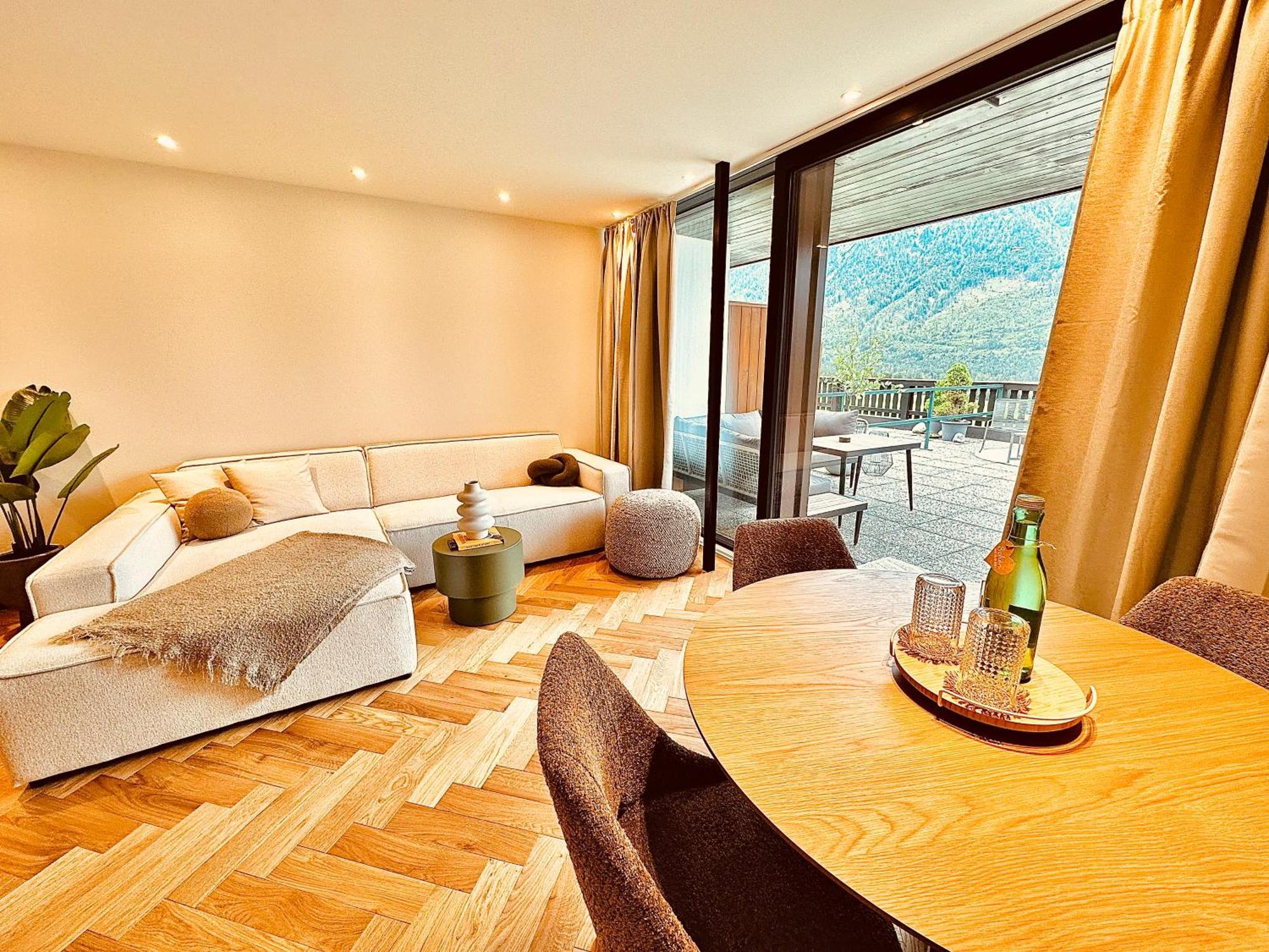 Das Alpenzeit Appartement Mit Just Private Terrasse (Adults Only) Bad Aussee Luaran gambar