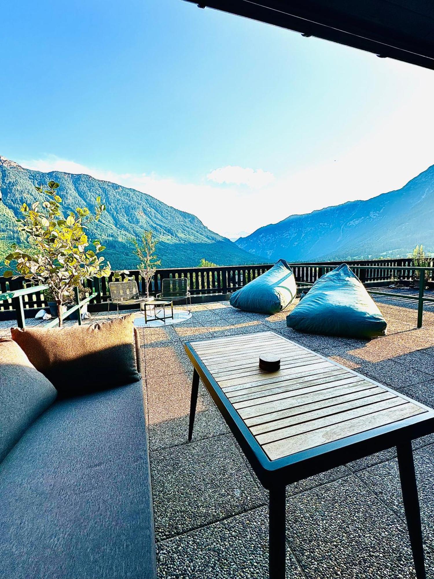 Das Alpenzeit Appartement Mit Just Private Terrasse (Adults Only) Bad Aussee Luaran gambar