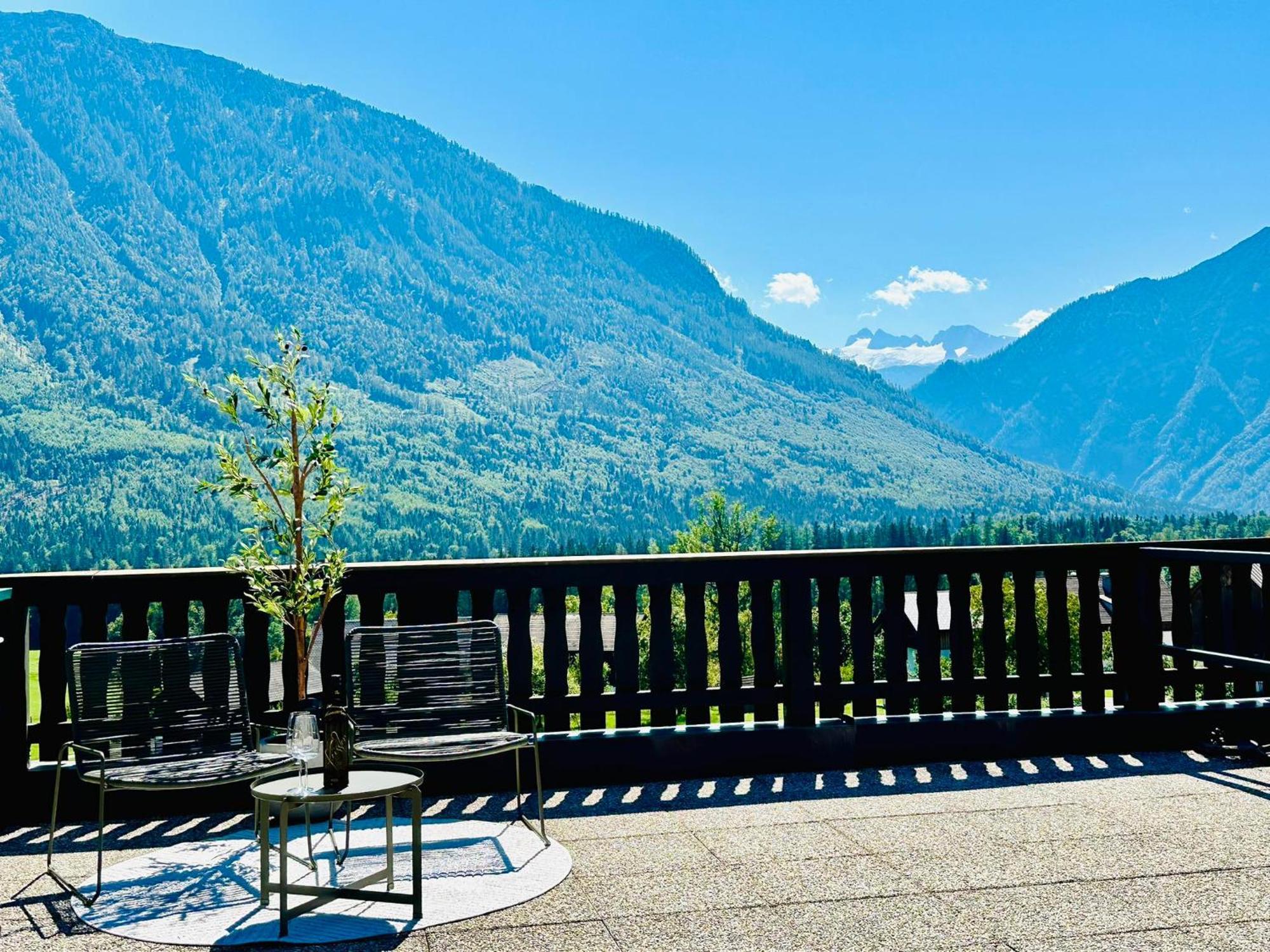 Das Alpenzeit Appartement Mit Just Private Terrasse (Adults Only) Bad Aussee Luaran gambar