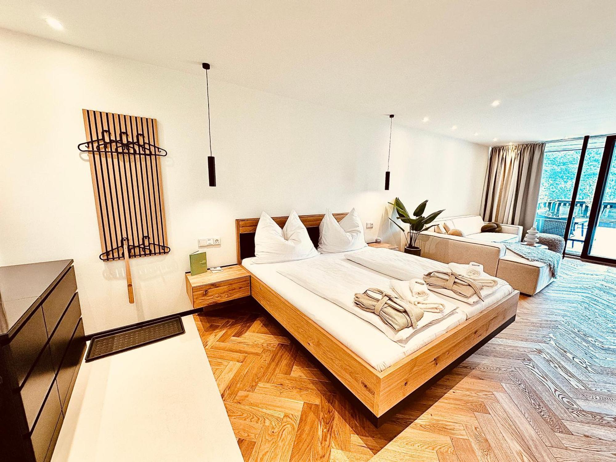 Das Alpenzeit Appartement Mit Just Private Terrasse (Adults Only) Bad Aussee Luaran gambar