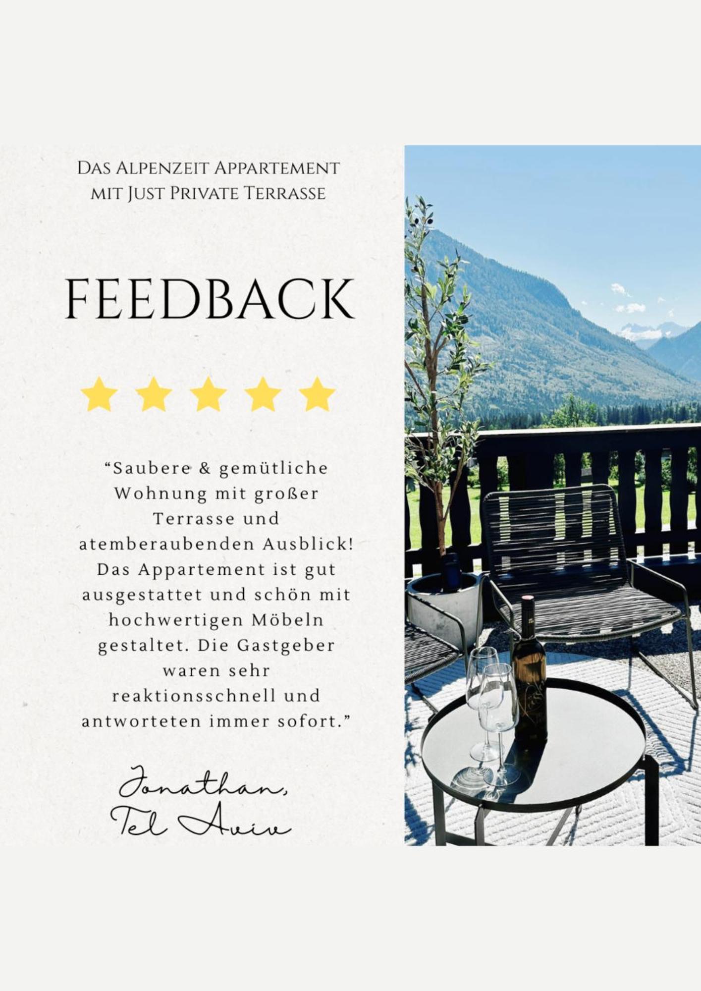 Das Alpenzeit Appartement Mit Just Private Terrasse (Adults Only) Bad Aussee Luaran gambar